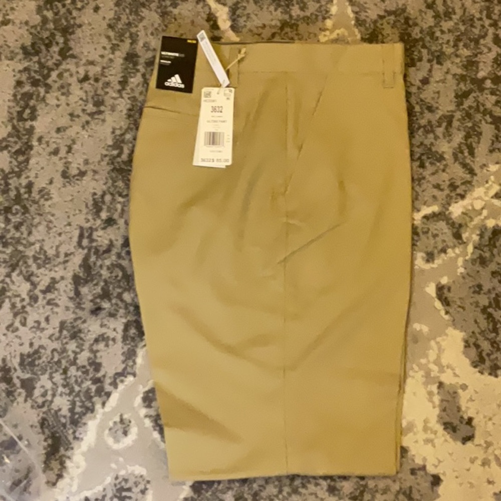 Brown adidas golf golf pants regular